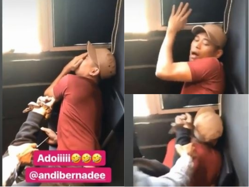 Gara-gara usikan Syafiq Farhain, Andi menjadi 'bahan' lawak kawan-kawan Big Stage